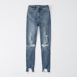 Abercrombie & Fitch Simone high rise ankle jeans 👖